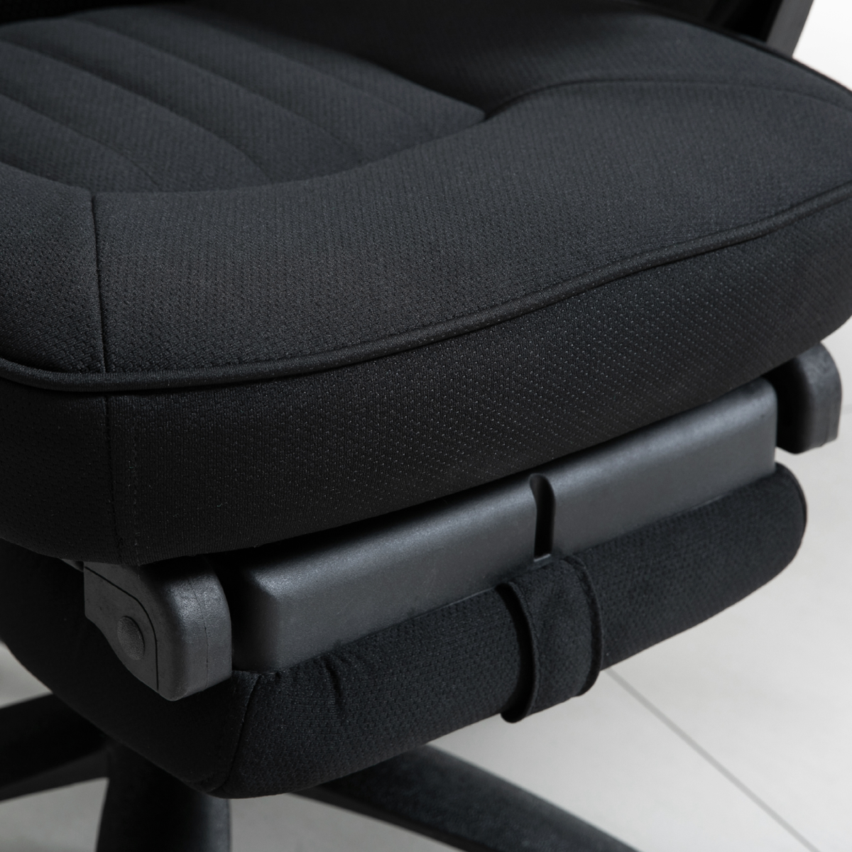 Swivel Office Chair Recliner Lunch Break Chair Adjustable Height w/ Footrest